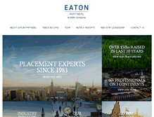 Tablet Screenshot of eatonpartnersllc.com